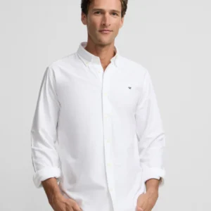 Camisa sport oxford blanca