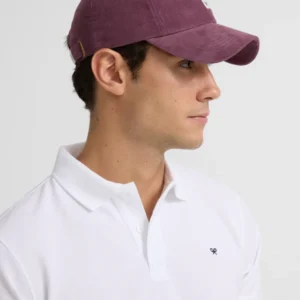 Polo clasico liso blanco