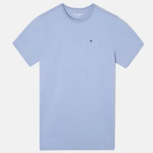 Camiseta minilogo azul