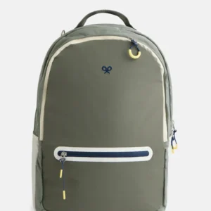 Mochila sport verde beige