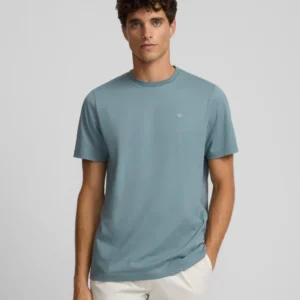 Camiseta raqueta etnica trasera verde