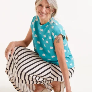 Camiseta con estampado Dove