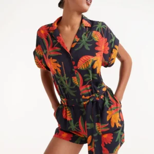 Mono corto estampado floral Famara